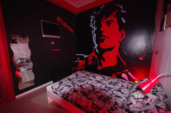 Dylan Dog al Comics Guesthouse di Roma
