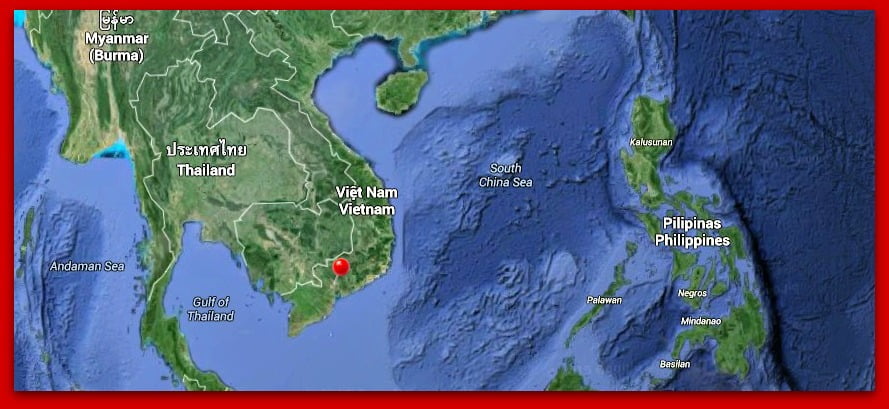 mappamondo Vietnam