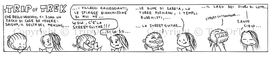 Strip Of Trek L'itinerario