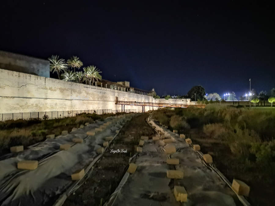 mura-fortezza-scavi-archeologici-palme-Lecce-Salento-Puglia
